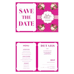 Pinky Wedding Invitation Template