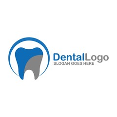 Dental logo isolated on white