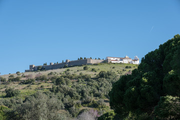 Fototapeta na wymiar Burg in Santiago do Cacém, Portugal - Startpunkt des Wanderwegs Rota Vicentina