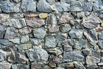 Texture of the natural granite wall for background