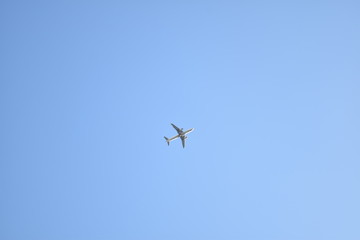 airplane flying in the sky