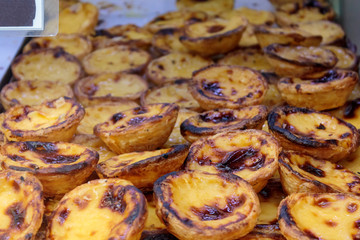 Famous Portuguese egg tart 