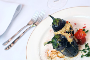 stuffed eggplants
