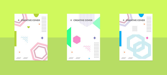 Design of editable social network post templates. for marketing on social media. frames, stories in puzzles, backgrounds, banners, vector illustration elements