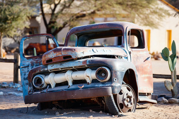 Abandoned old cars