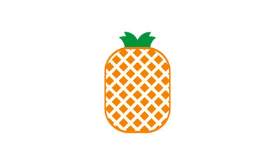 pineapple vector logo