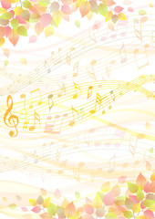 Obraz premium 秋背景37