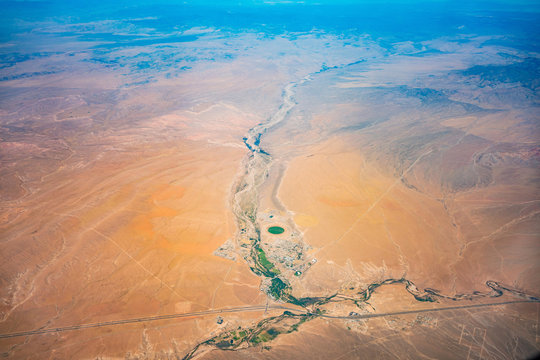 Aerial View Of The Beaver Dam