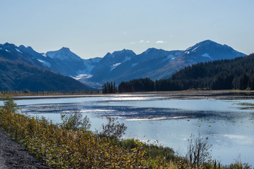 lake in the mountains