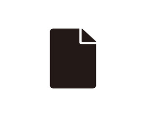 Document icon symbol vector
