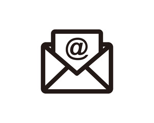 Email icon symbol vector