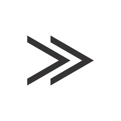 Arrow Icon Vector Template Symbol