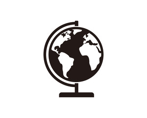 Globe icon symbol vector