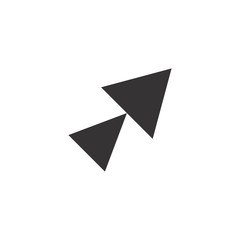 Arrow Icon Vector Template Symbol