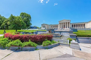 Poster Buffalo, USA-20 July, 2019: Albright-Knox Art Gallery, a major showplace for modern art and contemporary art © eskystudio
