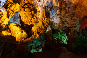 Thien Cung Cave, Halong Bay, Vietnam