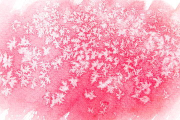 Fototapeta premium Abstract background image from watercolor on white paper.