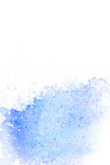 Abstract background image from watercolor