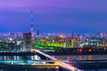 Tokyo cityscape, Japan