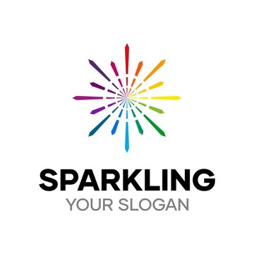 Spark Logo Design Concept Night Logomark Stock Vector (Royalty Free)  1669772188 | Shutterstock