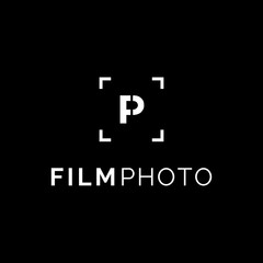 Initials Letter F P for Photo and Film logo design