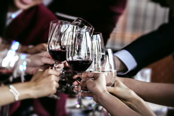 food and Drink, wine red and for a friendly, in a bar or a restaurant
