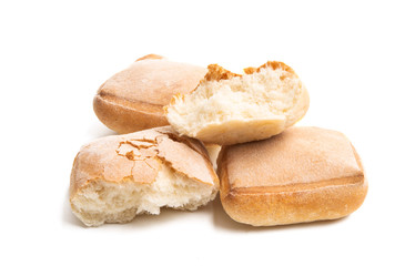 french bun isolated