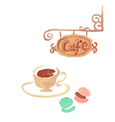 カフェ　コーヒーとスウィーツ