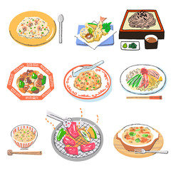 メニューいろいろ　セット