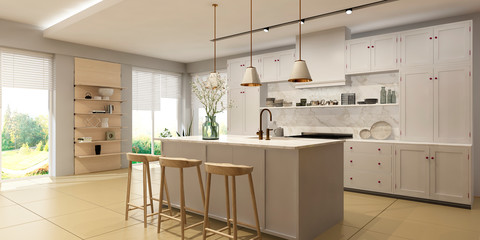 Modern house interior