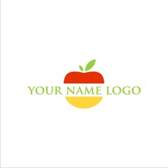 Apple vector logo modern graphic abstract
