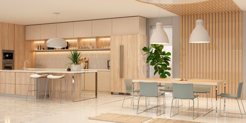 Modern house interior