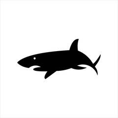 shark vector logo modern graphic abstract