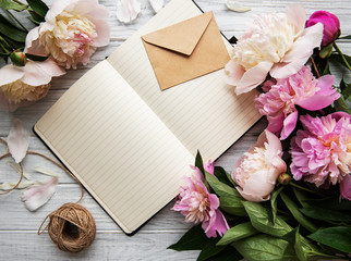 Blogger or freelancer workspace