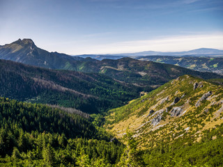 view of mountains