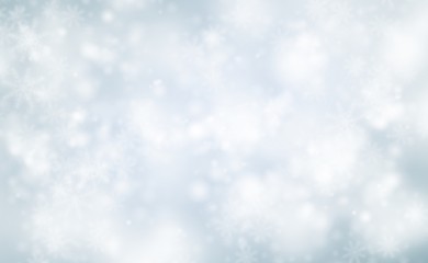 abstract background with snowflakes and bokeh lights. bokeh Christmas blurred beautiful shiny Christmas, use wallpaper backdrop and your product.