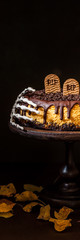 Halloween Pumpkin Cheesecake