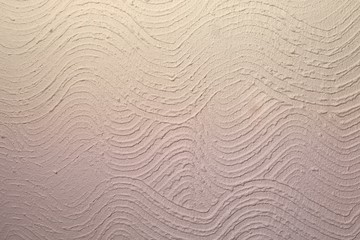 orange weathered waved cover on wall texture - nice abstract photo background