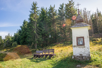 Kapliczka w Gorcach, Kapliczka Bulandy na Jaworzynie Kamienickiej