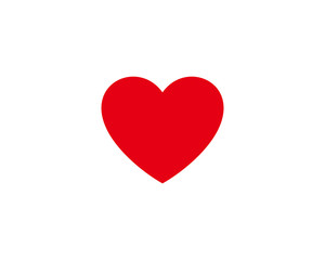 Heart icon symbol vector