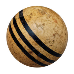 Old croquet ball