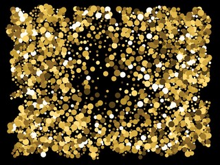 Luxury festive abstract circles.