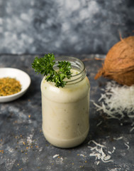 Mix Herb Coconut Soup in a Jar