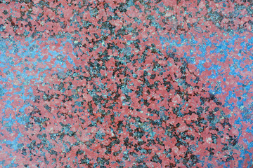 red background texture of marble slab, with colored veins