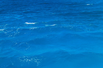 Blue water texture