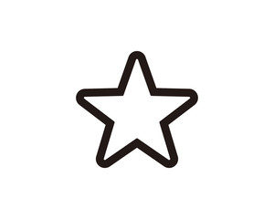 Star icon symbol vector
