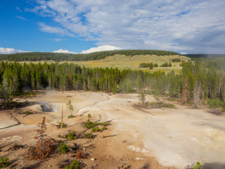Mud Volcano and Sulfur Cauldron