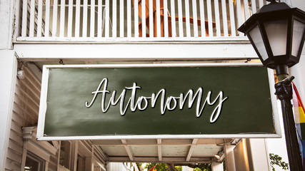 Street Sign to Autonomy