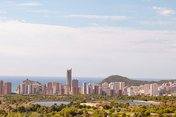 Fototapeta premium Benidorm, Comunidad Valenciana, España