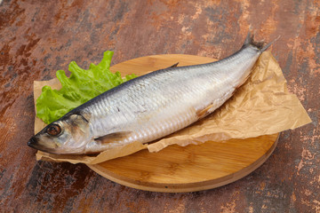 Salted herring fish